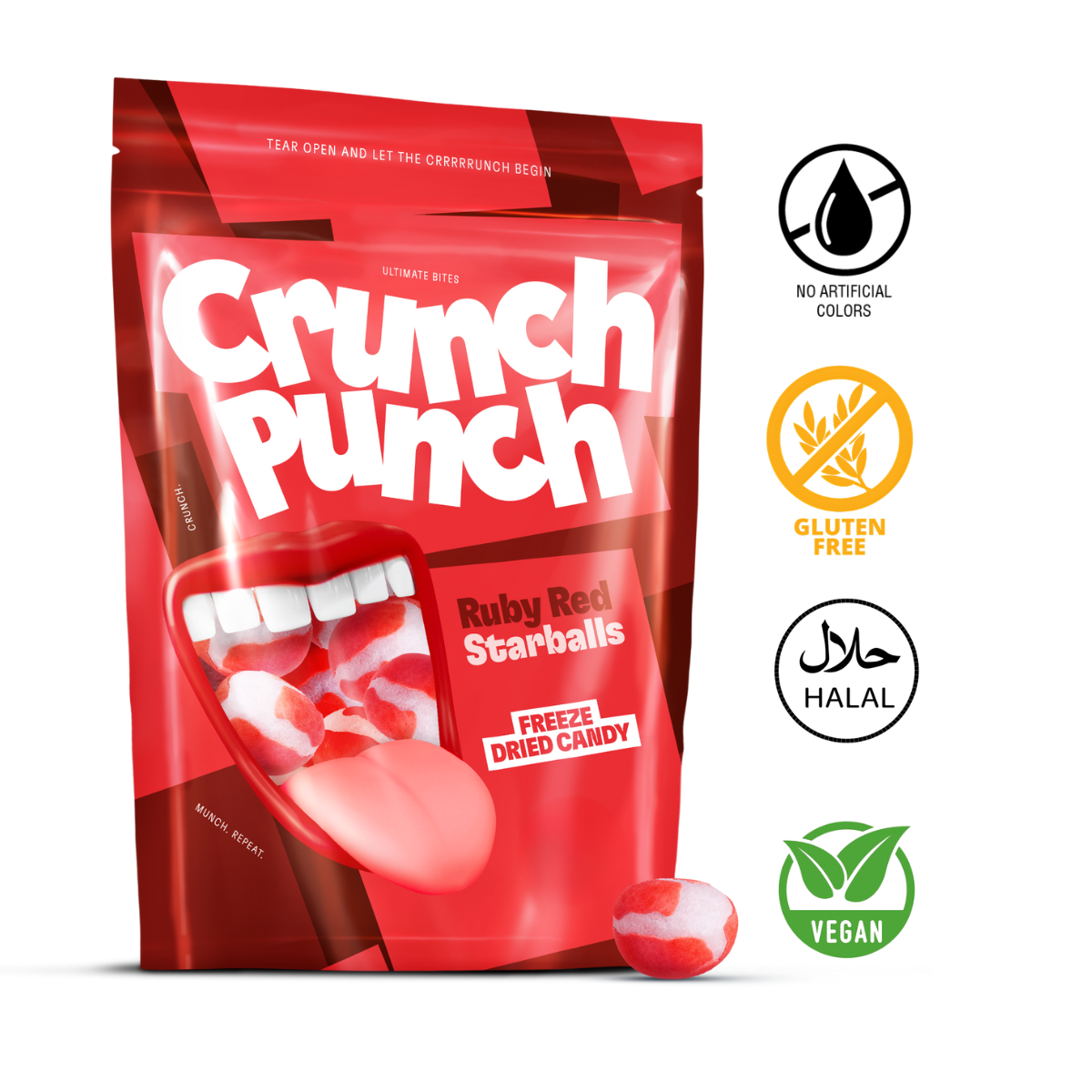 Crunch Punch - Ruby Red Starballs